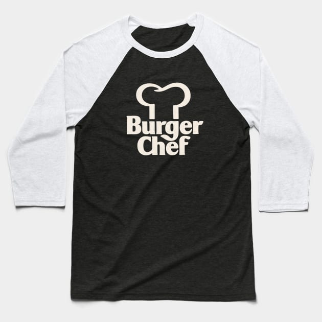 Burger Chef Baseball T-Shirt by Turboglyde